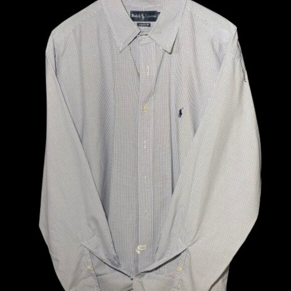 Ralph Lauren Other - 2/$20  Ralph Lauren Blue Dress Shirt Classic Gingham
